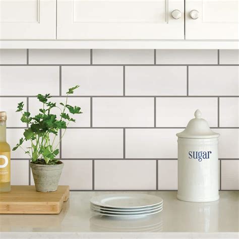 lowes backsplash tile peel and stick|install peel and stick backsplash.